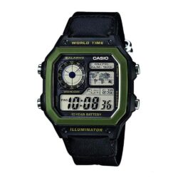 ساعت مچی کاسیو مدل CASIO ILLUMINATOR AE-1200WHB-1BVDF
