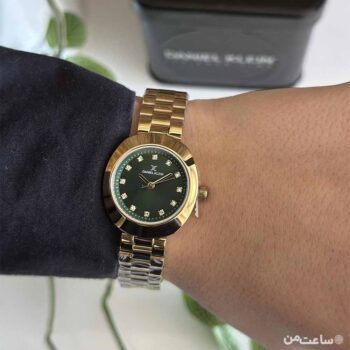 ساعت صفحه سبز دنیل کلین زنانه DK.1.13788-3