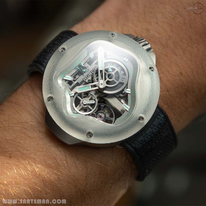 Hublot MP-17 MECA-10 Arsham Splash Titanium Sapphire