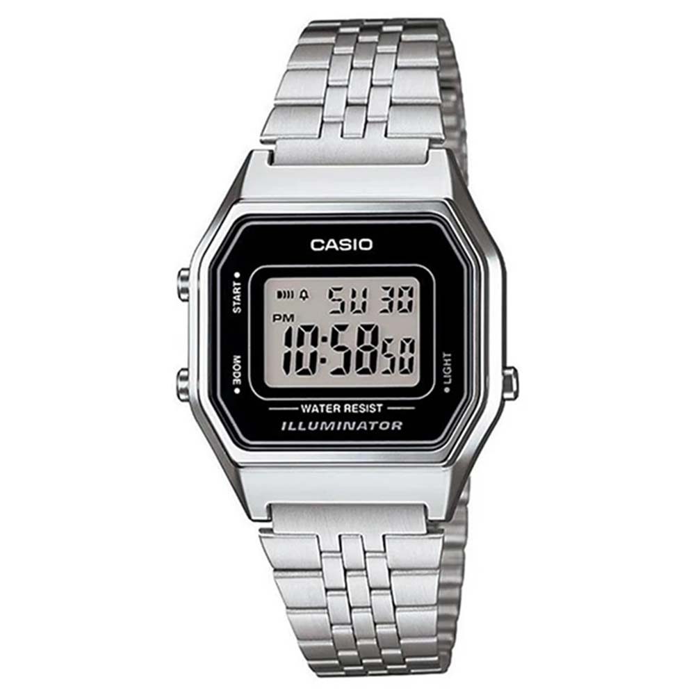 ساعت مچی کاسیو وینتیج مدل CASIO ILLUMINATOR LA680WA-1BDF ساعت مچی کاسیو وینتیج مدل CASIO ILLUMINATOR LA680WA-1BDF